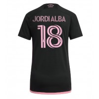 Fotballdrakt Dame Inter Miami Jordi Alba #18 Bortedrakt 2023-24 Kortermet